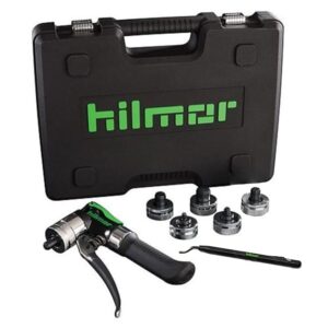 Hilmor 1839015 Compact Swage Tool Kit with Deburrer - 3/8" to 7/8"
