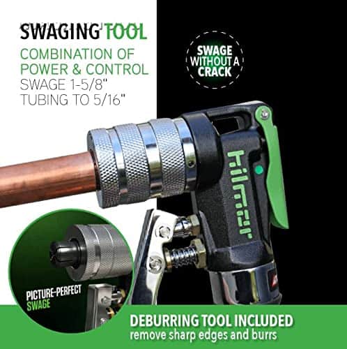 Hilmor 1839015 Compact Swage Tool Kit with Deburrer - 3/8" to 7/8" - Image 8