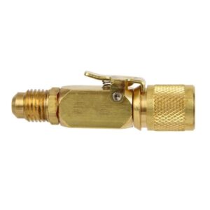 Imperial 16C quarter inch straight Kwik Coupler for HVAC refrigerant charging hoses