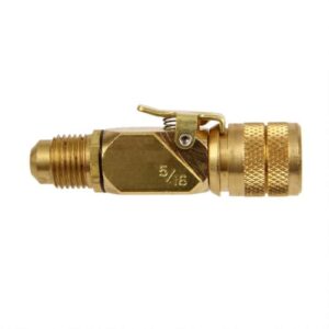 Imperial 26C Kwik Coupler straight 5/16 inch HVAC refrigerant safety fitting