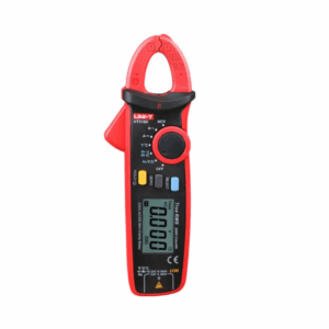 Uni-T UT210D AC DC mini clamp meter with temperature probe and digital display
