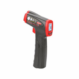 Uni T UT300S lightweight infrared thermometer measuring minus 32 to 400 degrees Celsius