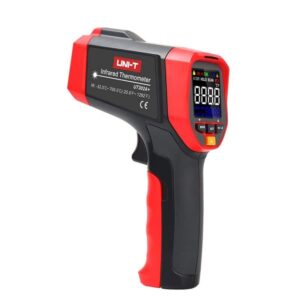 Uni T UT302A plus color LCD infrared thermometer negative 32C to 700C temperature measurement tool