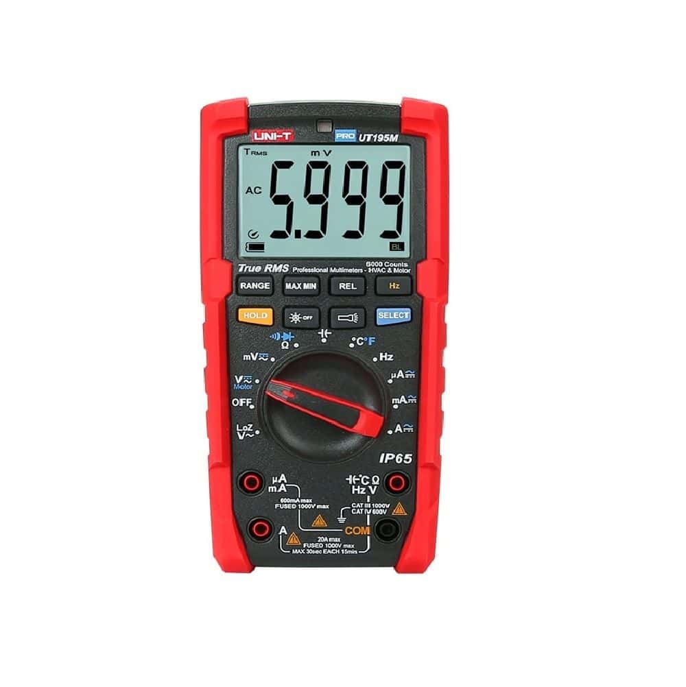 Uni-T UT195M Industrial Multimeter Drop Proof True RMS