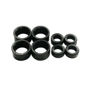 A package of Accutools SA10868-1 replacement gaskets for TruBlu Hi-Flow adapters, showing multiple small, durable rubber O-rings designed for sealing vacuum and refrigerant connections.