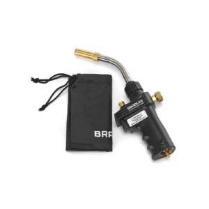 Bradley HT8000 hand torch with a bright, focused flame, ideal for soldering and brazing.