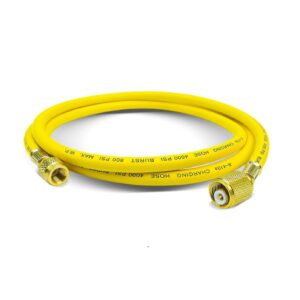bradley bra hs1438 1/2" evacuation hose 1/4" x 3/8" fittings