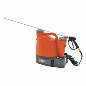 SpeedClean CJ-125 CoilJet, a portable HVAC coil cleaning system with a high-pressure spray and chemical injection, designed for thorough cleaning of evaporator and condenser coils.