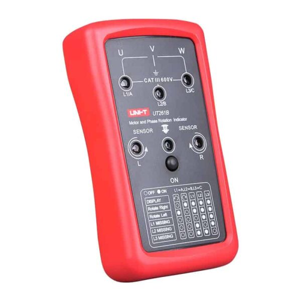 uni t ut261b three phase power sequence motor rotation indicator electrical tool