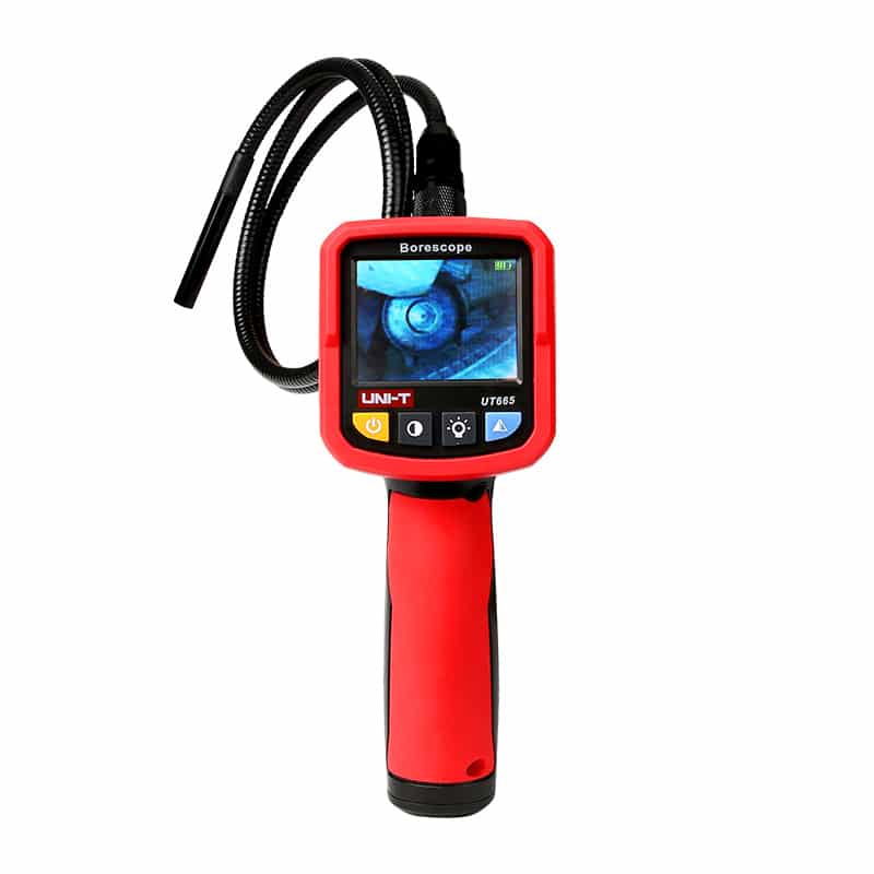 uni t ut665 borescope inspection camera visual diagnostic tool
