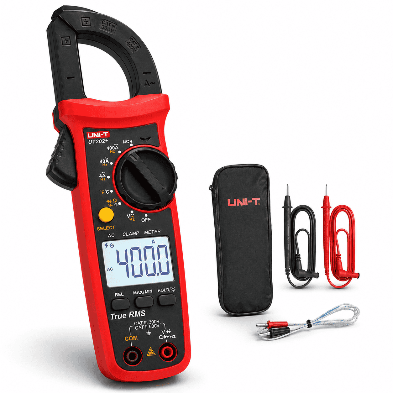 uni t ut202+ 400a ac digital clamp meter