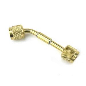 AccuTools 10695 1/4″ Micron Gauge Coupler. A quick and secure connection for micron gauges to HVAC/R systems with a 1/4" SAE fitting.