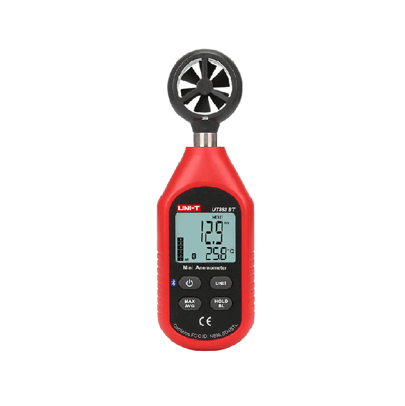 UniT UT363BT Bluetooth Mini Anemometer Wind Meter HVACTOOLS Australia